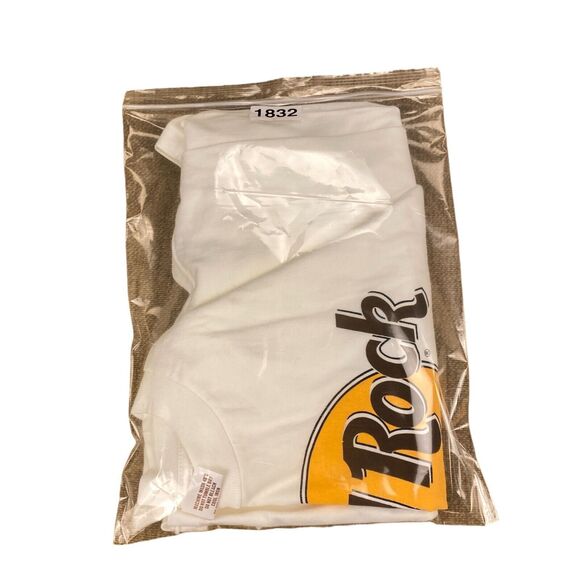 Hard Rock Cafe London Shirt Mens XL White 100% Cotton Short Sleeve Crew Neck Tee - Picture 10 of 10